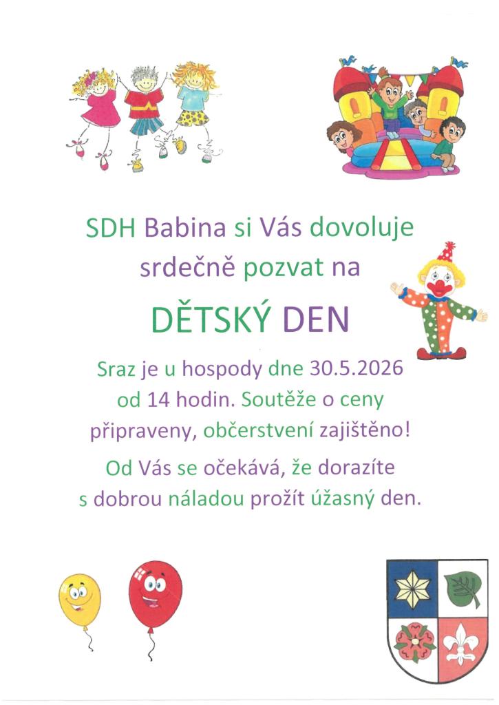 Den dětí - Babina