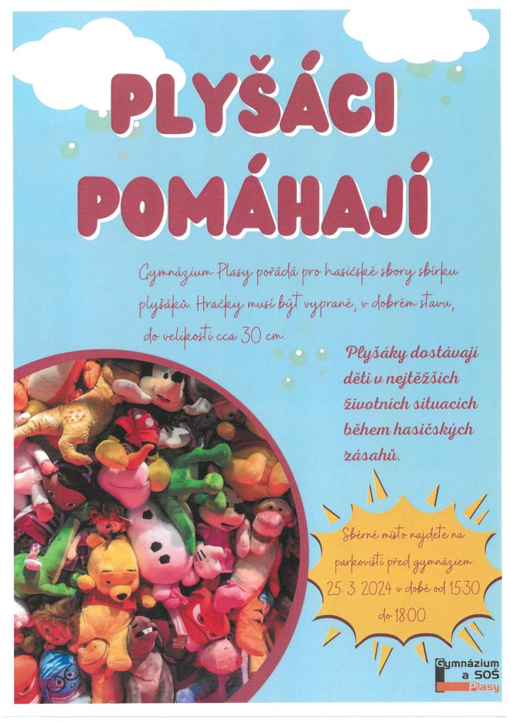 Plyšáci pomáhají