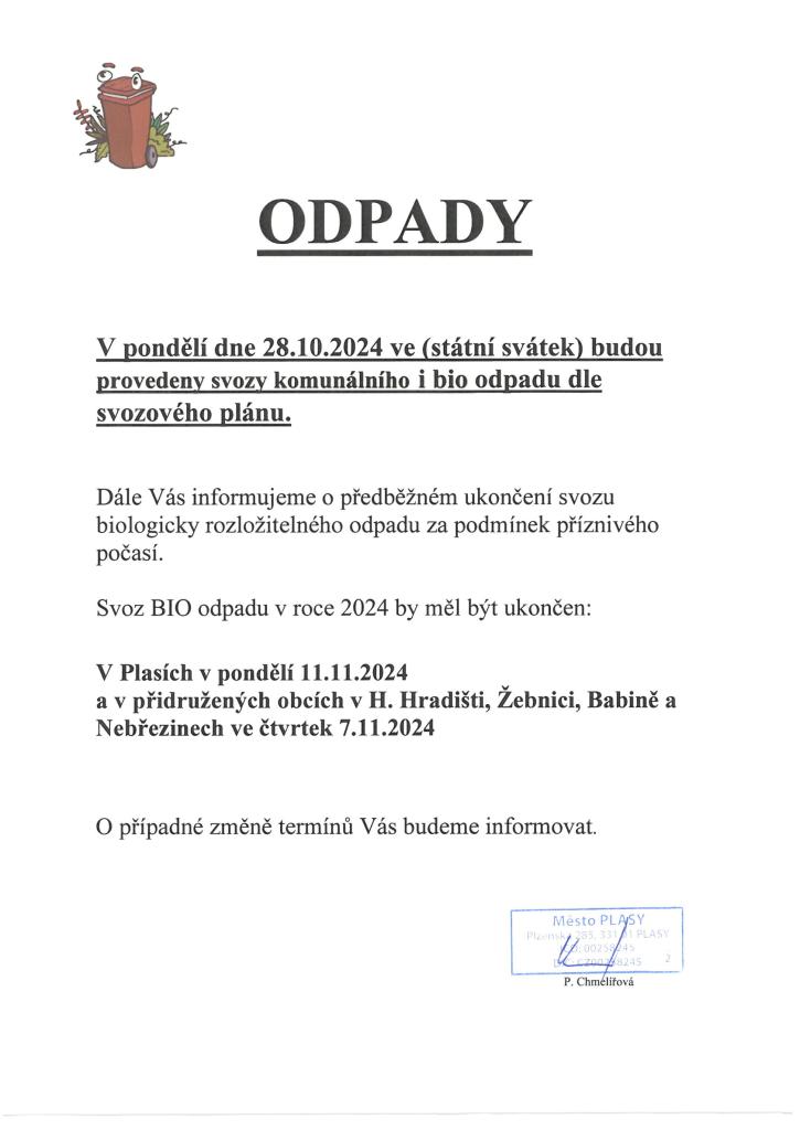 ODPADY