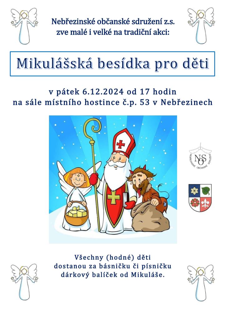 Mikulášská besídka - Nebřeziny 2024