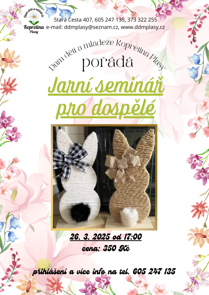 DDM - Jarní seminář pro dospělé