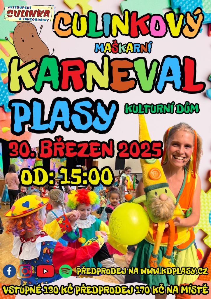 Culinkový maškarní karneval
