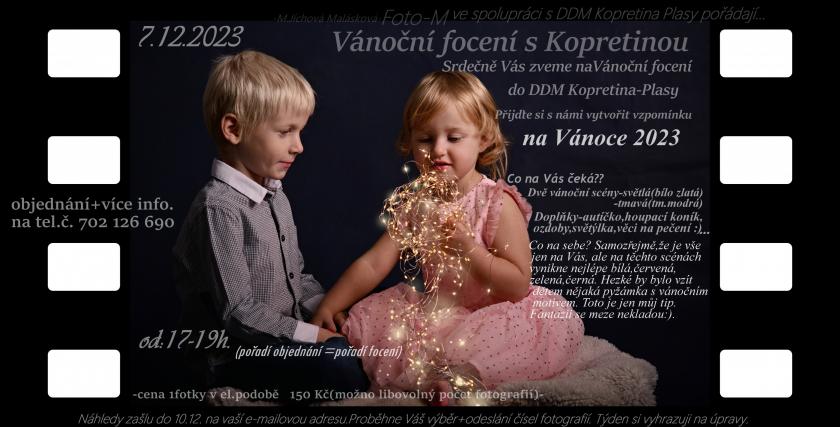 Vánoční focení s Kopretinou