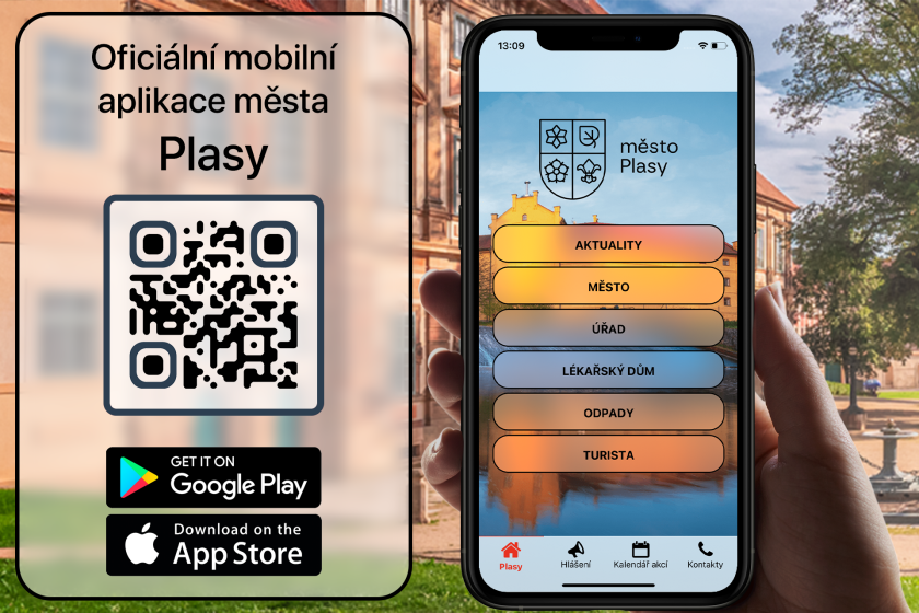 Mobilní aplikace - Plasy