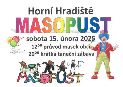 Masopust v Horním Hradišti