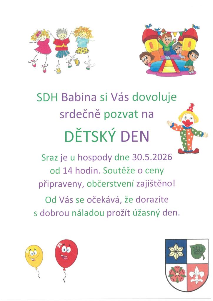 Den dětí - Babina