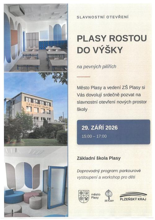 Slavnostní otevření nových prostor ZŠ